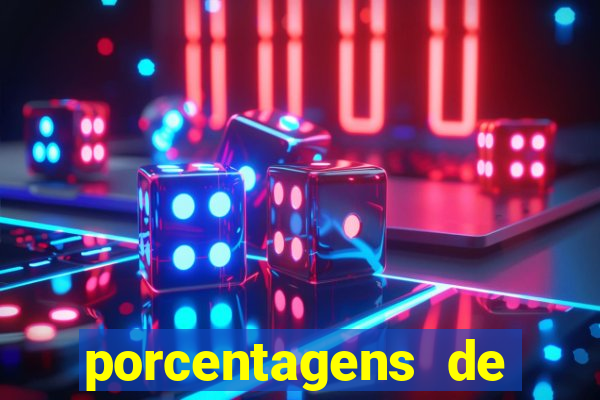 porcentagens de jogos pagantes